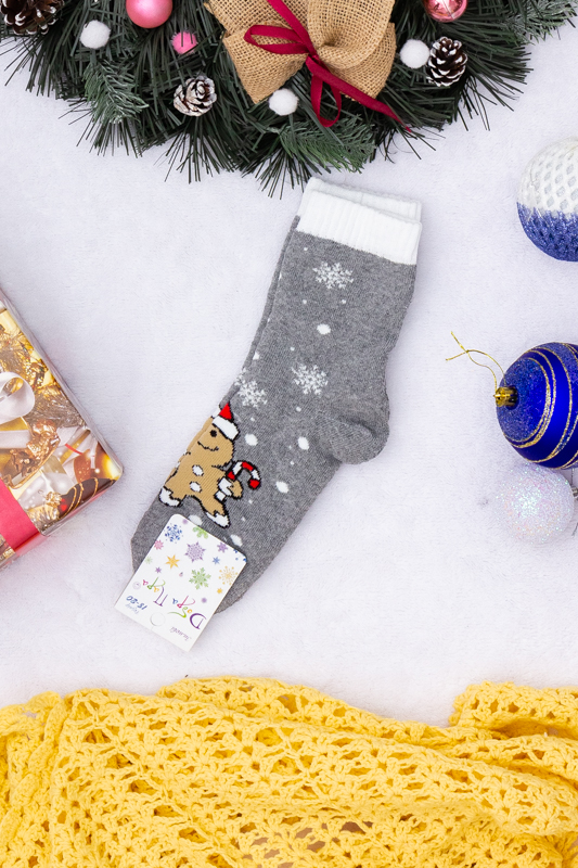 Шкарпетки дитячі "Новорічні" (зима)